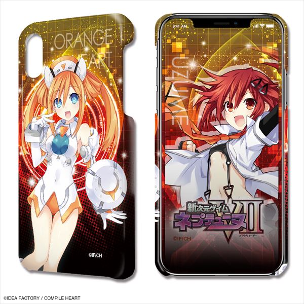 『新次元ゲイム ネプテューヌVII』デザジャケット iPhone XRケース&保護シート デザイン05(天王星うずめ)